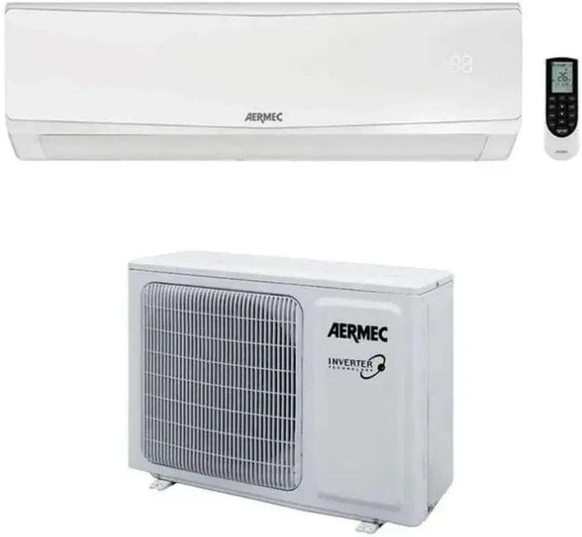 Condizionatore Portatile AERMEC SPG250 9000 BTU/h, Inverter R32, Split System con Telecomando