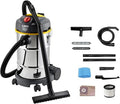 Aspirapolvere Lavor Aspiraliquidi WTP 30 X, Motore 1400W, Portata 65 l/s, Serbatoio Acciaio 30 l