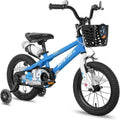 Bicicletta JOYSTAR Pluto per Bambini 2-11 Anni con Ruote di Allenamento e Cestino, Vari Colori 12-20 Pollici