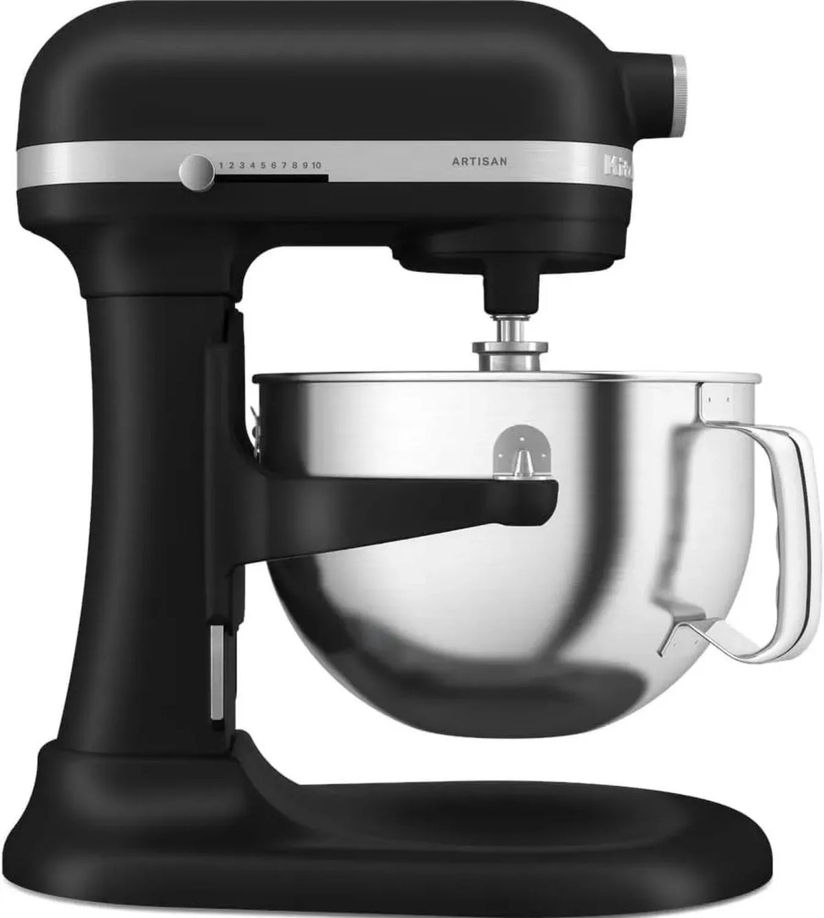 Impastatrice KitchenAid Artisan 5,6L con 5 Accessori - Nero Opaco
