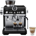 De'Longhi La Specialista Opera - Macchina da Caffè Espresso con Cold Brew, Montalatte Professionale, Macinatura a Sensore, 1550 W, Nero
