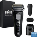 Rasoio Elettrico Braun Serie 9 PRO con Testina ProComfort, Regolabarba Uomo, Wet&Dry, 5+1 Lame Ultra Sottili, Stazione SmartCare 6in1, 60 Minuti di Autonomia, Serie 9690cc, Nero