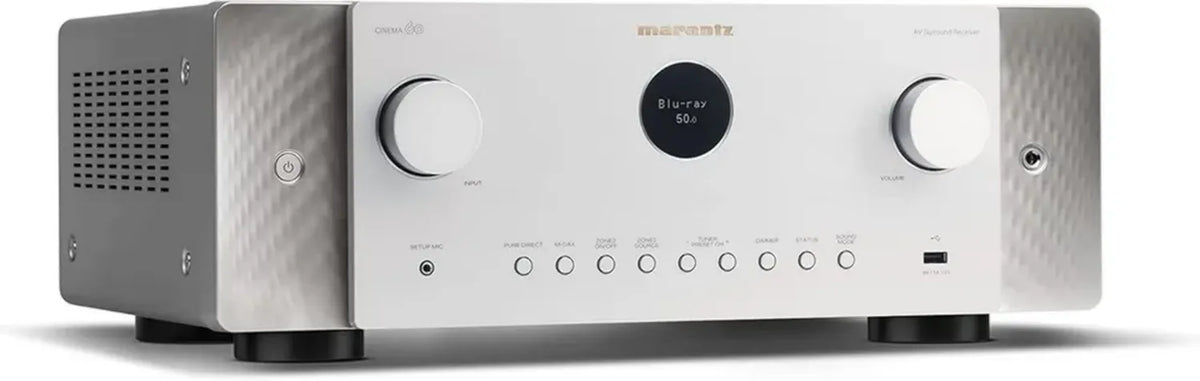 Amplificatore Home Theater Marantz Cinema 60 DAB, Argento-Oro