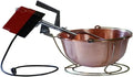Paiolo in Rame 10L con Mescolatore Automatico, Ø 34 cm