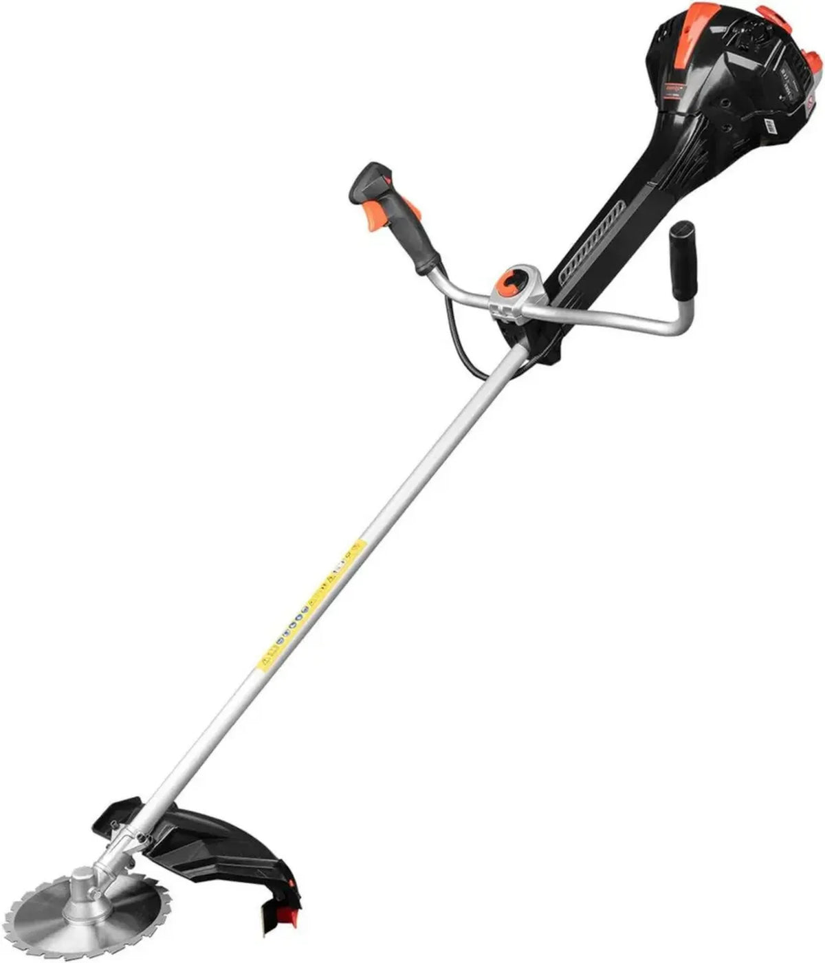 Decespugliatore a Benzina 51,7 cc 2600W, Motore 2 Tempi, Testina 450 mm, Disco 255 mm, Asta Robusta 28 mm, Imbrago Comfort, Antivibrazione