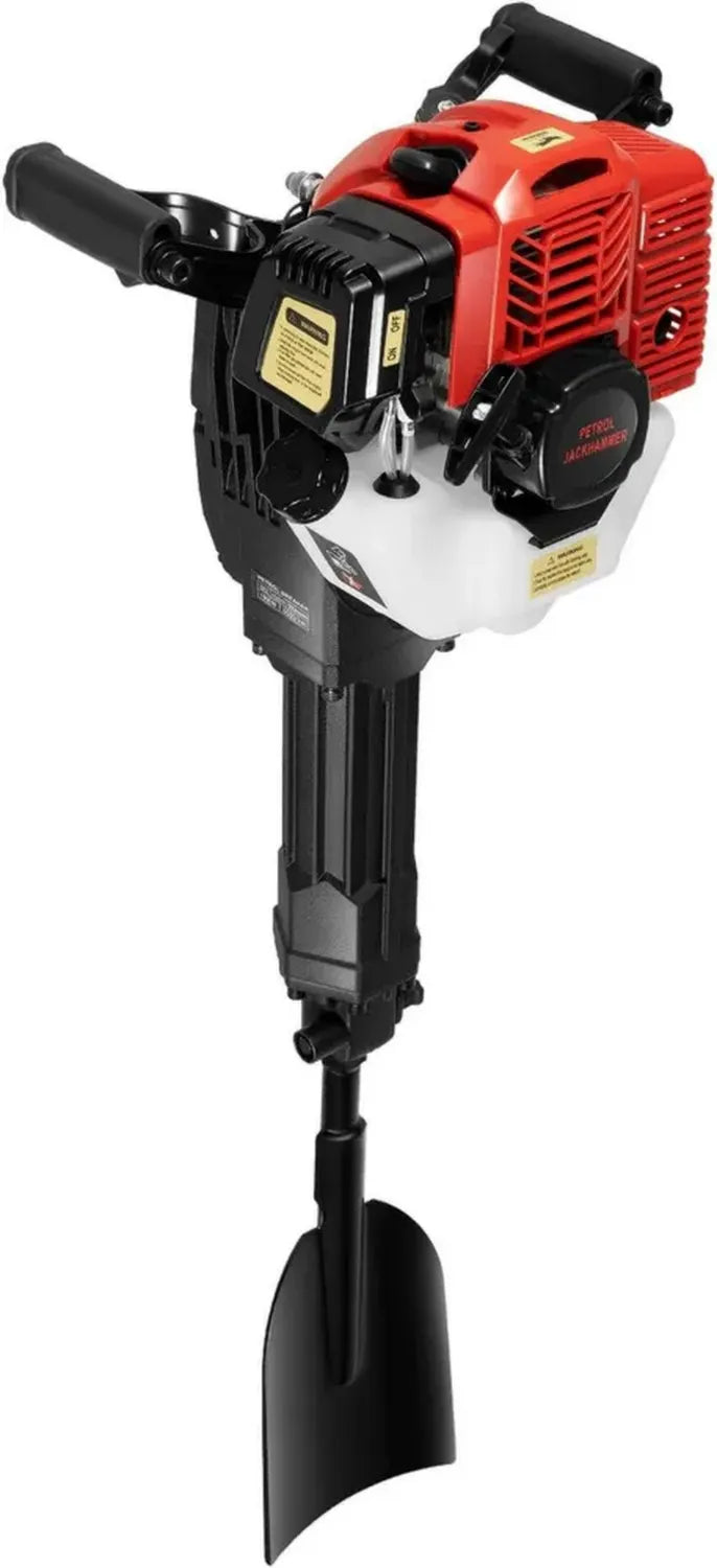 Decespugliatore a Benzina 52CC 2 Tempi, 1900W, Lama in Acciaio, Ideale per Giardinaggio e Frutteto